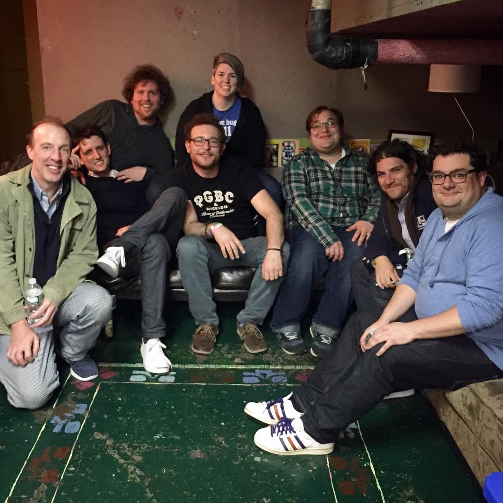 ucbtny's tweet photo. #Assscat! @McTweetalicious Zach Woods @connorratliff @JAdomian @spotastic @gavinspeiller @adampally @bibbymoynihan http://t.co/oQu3dlE8MB
