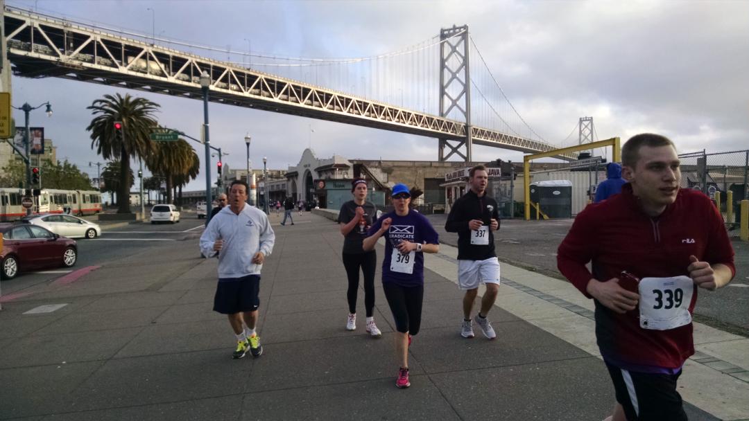 3 hrs. sleep and delayed flight can't slow us down. Fathom's ready to go! #MKTGnation #doemailsmarter