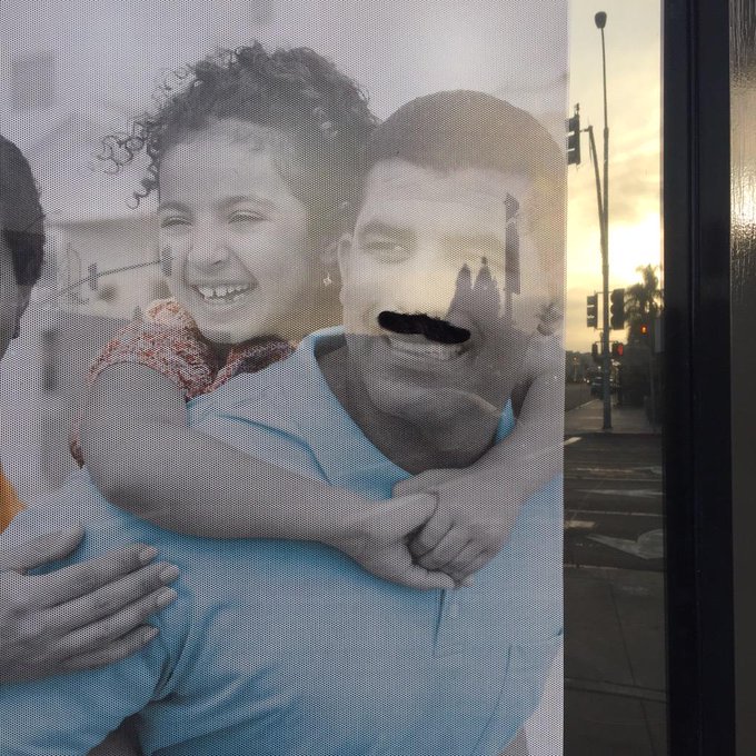 Who is this mustache vandal in San Diego? Immensely amusing. http://t.co/hSUH3y3cgA<a href="/tag/mvsales"class="tags"><span>#mvsales</span></a>