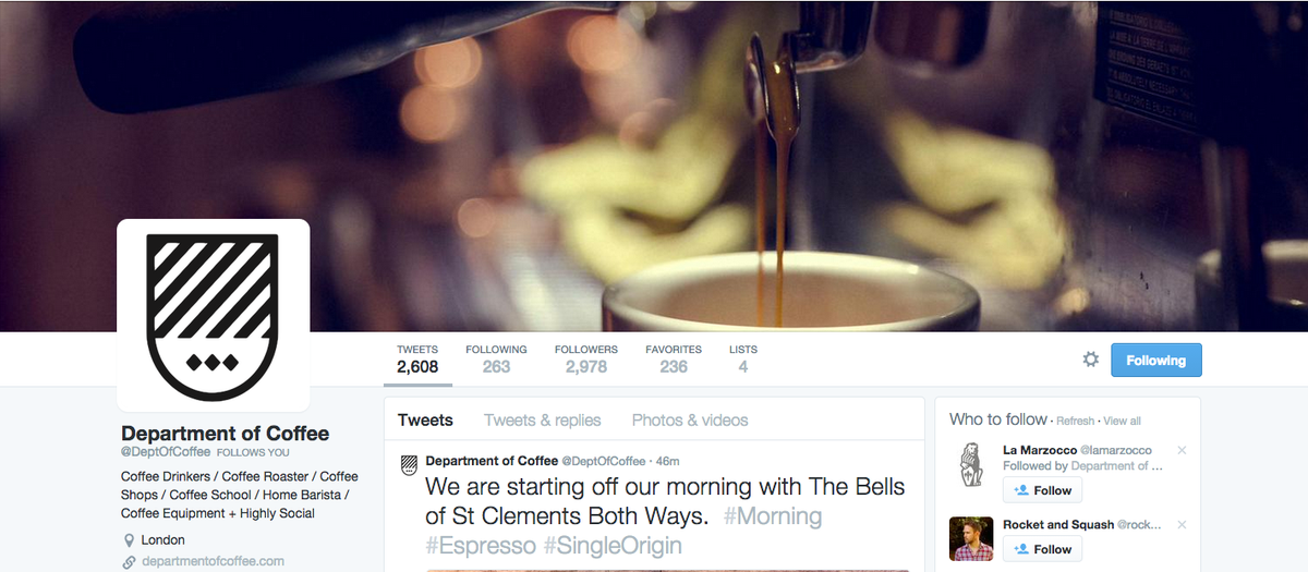 PICDOCASA's tweet image. We&apos;re closing this account to move over to @DeptOfCoffee. Follow us on there for the latest coffee news and updates!