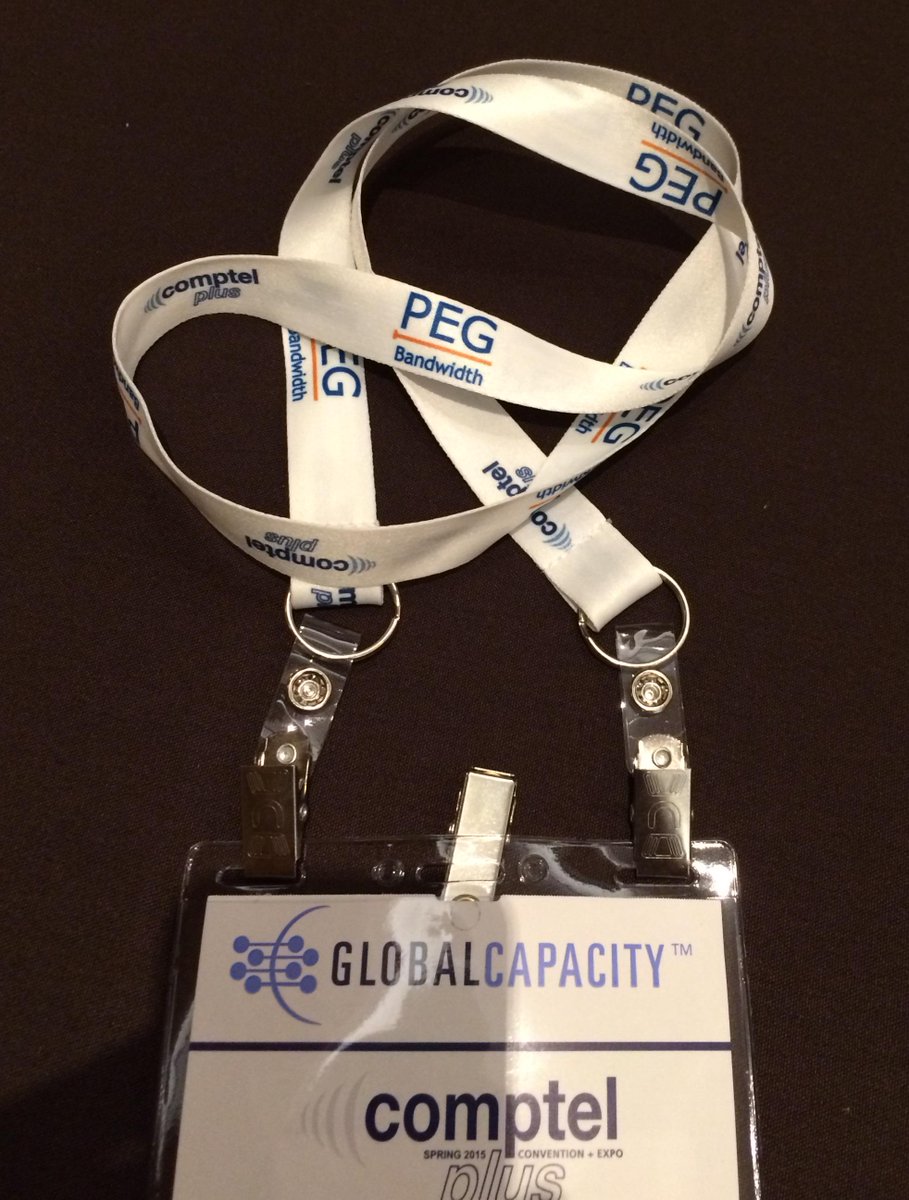UnitiFiber's tweet photo. We're proud to be a Gold Sponsor @COMPTELPLUS and retain the lanyard sponsorship! #COMPTELSpring15 http://t.co/6cHvpKGtA5