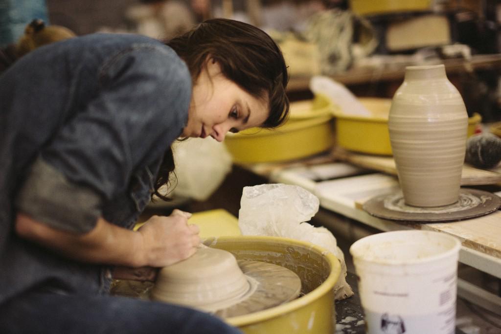 BywayCollective's tweet photo. Meet Ellen Cline, a potter and installation artist featured at http://t.co/KRSPTOjPF5 for the next two weeks! http://t.co/pGemfXxuvL