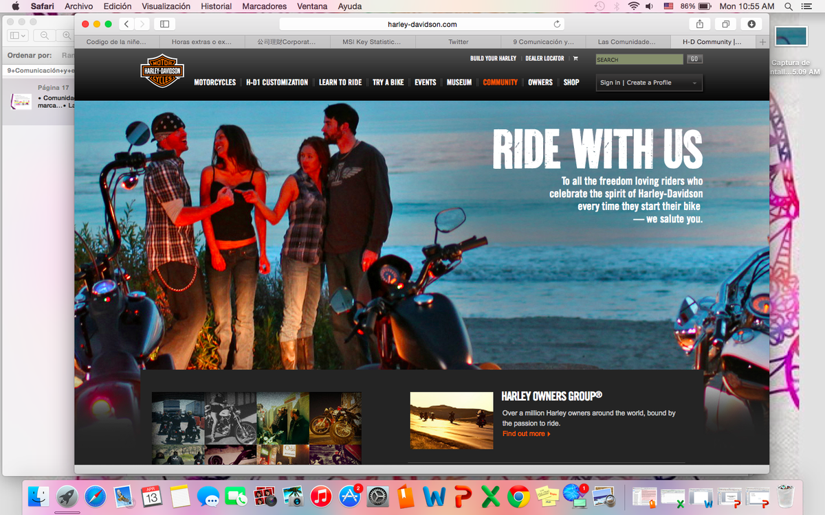 ConstanzaSCS's tweet photo. @PaolaMKT #CConsumidorUSFQ Comunidad de Harley Davidson http://t.co/dm1v5FiM1k http://t.co/H4O5jfRLsk