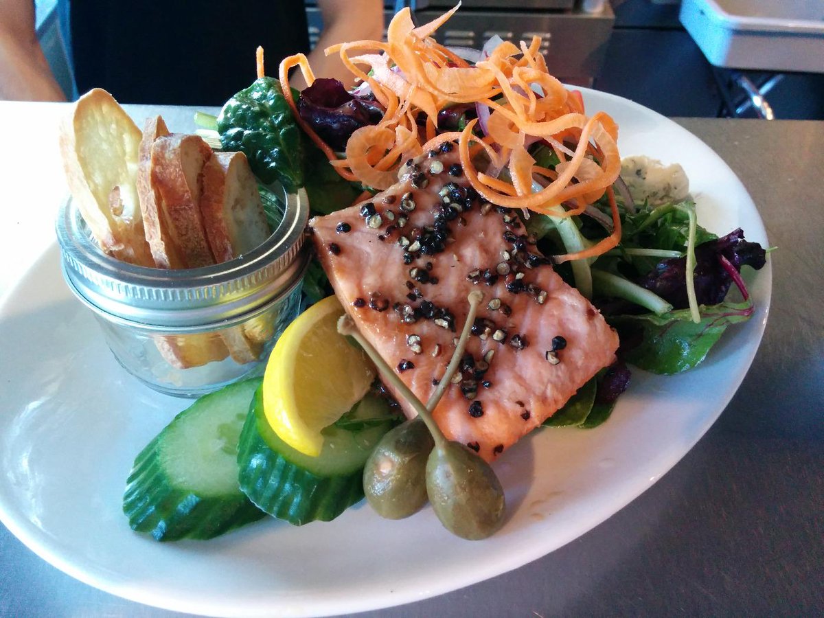 House smoked salmon!!