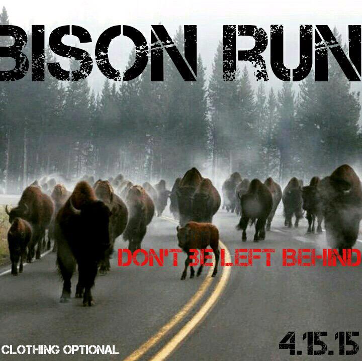 #BisonRun  its coming...