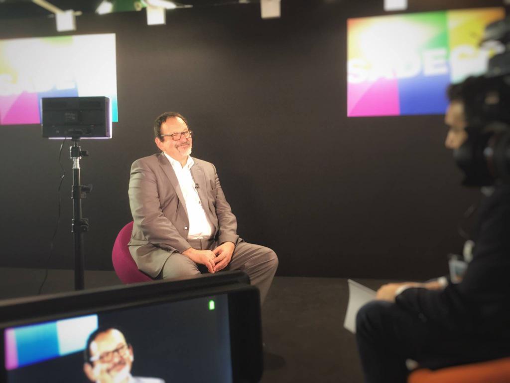 JM Daron, Pdt de #Pyram, est satisfait de sa présence sur le salon ! A voir en intégralité sur SADECC-TV très bientôt