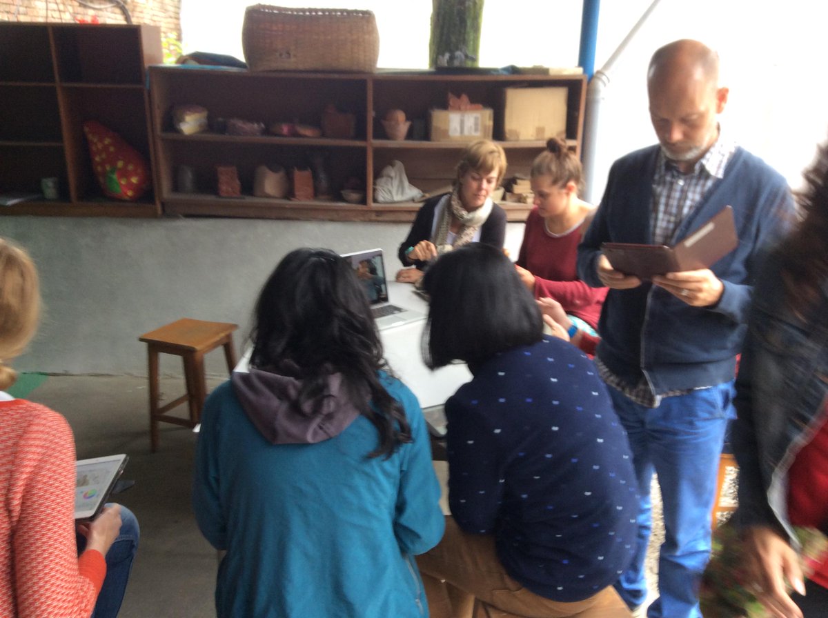 KSThakral's tweet photo. MT @DoInkTweets  This is how you want your PD sessions to be - Buzzing, hands on and with staff leaving #INZPirED http://t.co/YVPZGxWGPC