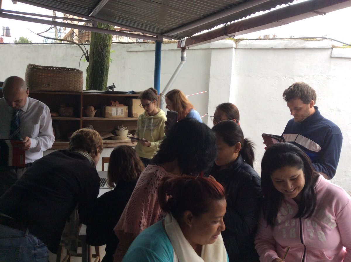KSThakral's tweet photo. MT @DoInkTweets  This is how you want your PD sessions to be - Buzzing, hands on and with staff leaving #INZPirED http://t.co/YVPZGxWGPC