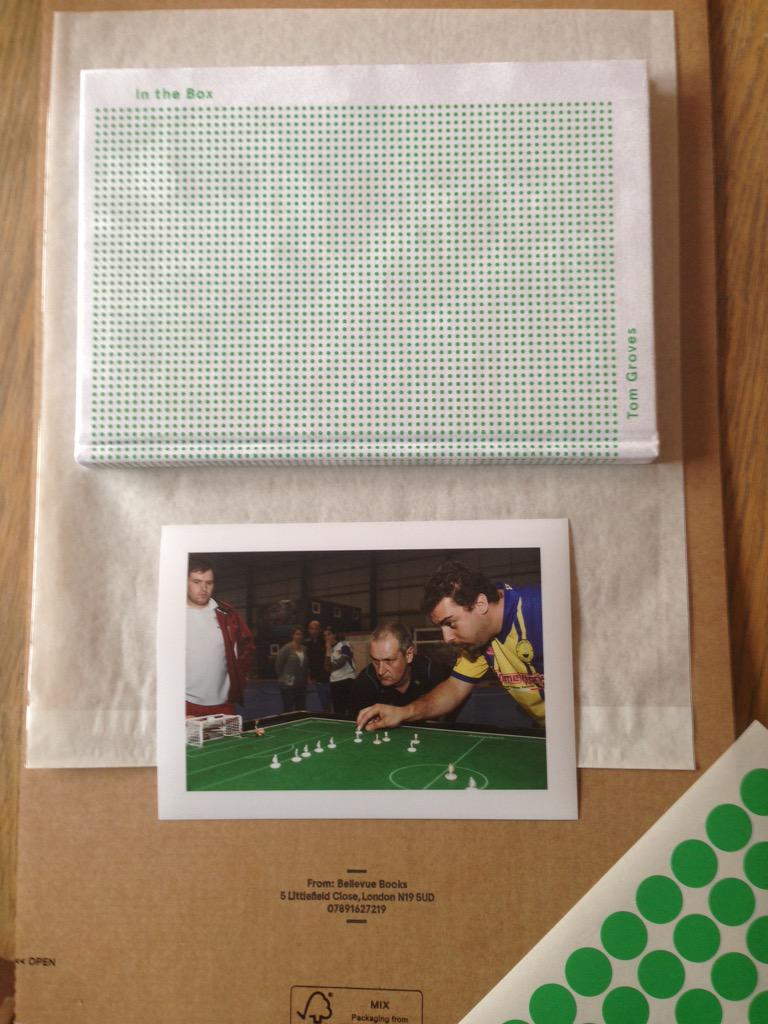 Intheboxbook's tweet photo. Signed book w 7x5" pigment print #subbuteo #photography 5 available prints http://t.co/dsW3ouLcvK http://t.co/wn4q3iKxkl
