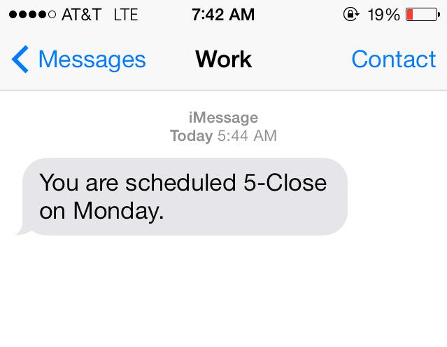 alina_tkachova's tweet photo. Love waking up to good morning texts #7hourshift http://t.co/8stZY1VQ7M