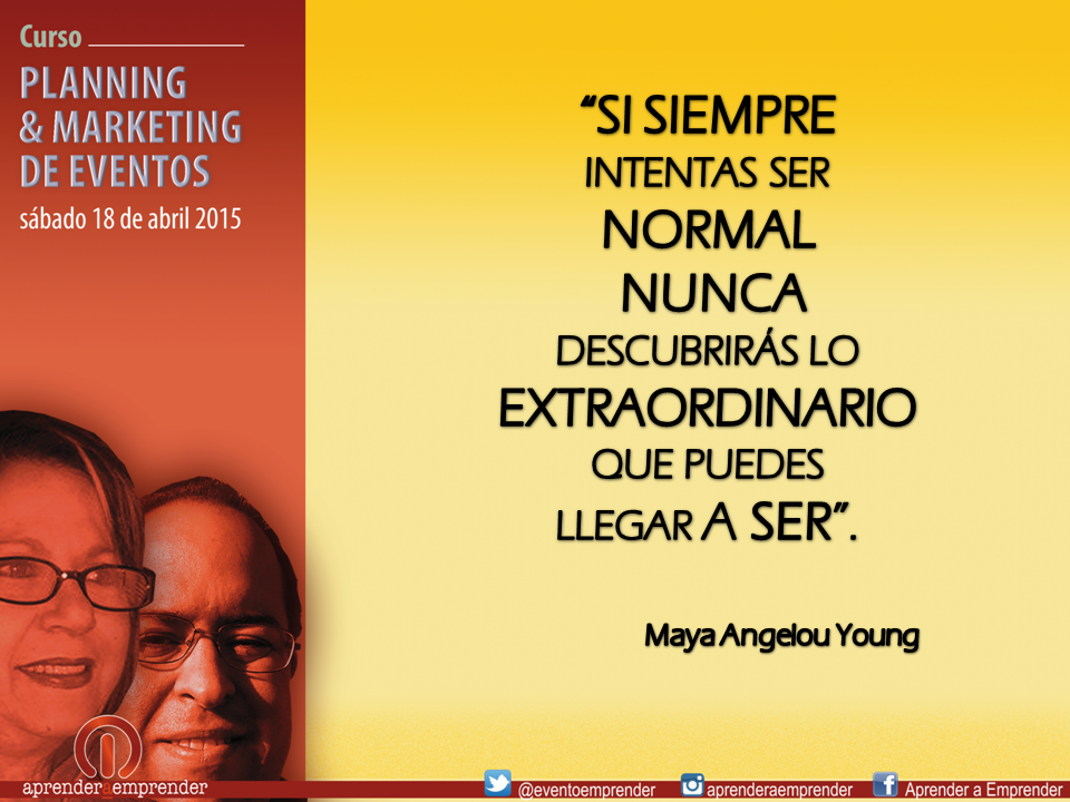 EventoEmprender's tweet photo. Feliz/productiva semana #emprendedor!Últimos cupos #Curso #PlanificaEVENTOS #18Abril enlace:
https://t.co/WCDIzWNG6f http://t.co/jdr3Eo8sCl