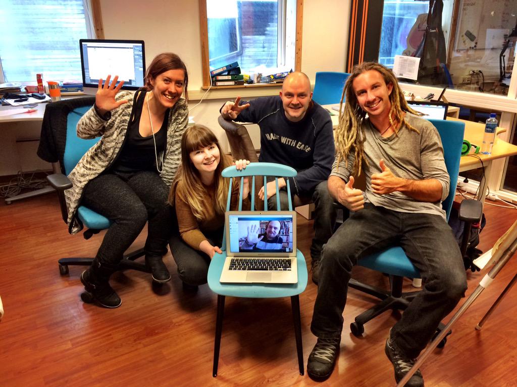 Ny milepæl - animasjonsteamet er samlet i Fabelfjord! Nå skal monstrene få bein å gå på！