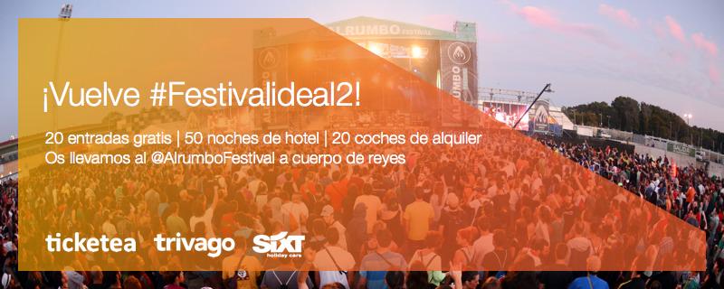 ticketea's tweet photo. .@AlrumboFestival es en Chipiona! Nuevo recinto para un nuevo #Festivalideal2 ¿Quieres? http://t.co/IiKDWQPnUy http://t.co/4LNDpANkLd