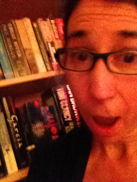 MsBoundy's tweet photo. @LMCmarshall @MsBoundy with my bookshelf. National Library Week! #Wimhs http://t.co/a6OO2p44p7