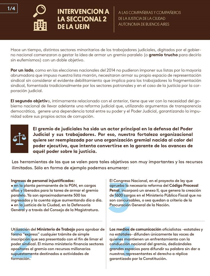 ComisionMpf's tweet photo. Sobre intervención seccional 2. Fragmentan herramienta gremial, sindicatos express. Ver infografía @PrensaUEJN http://t.co/m4fHpv22SN
