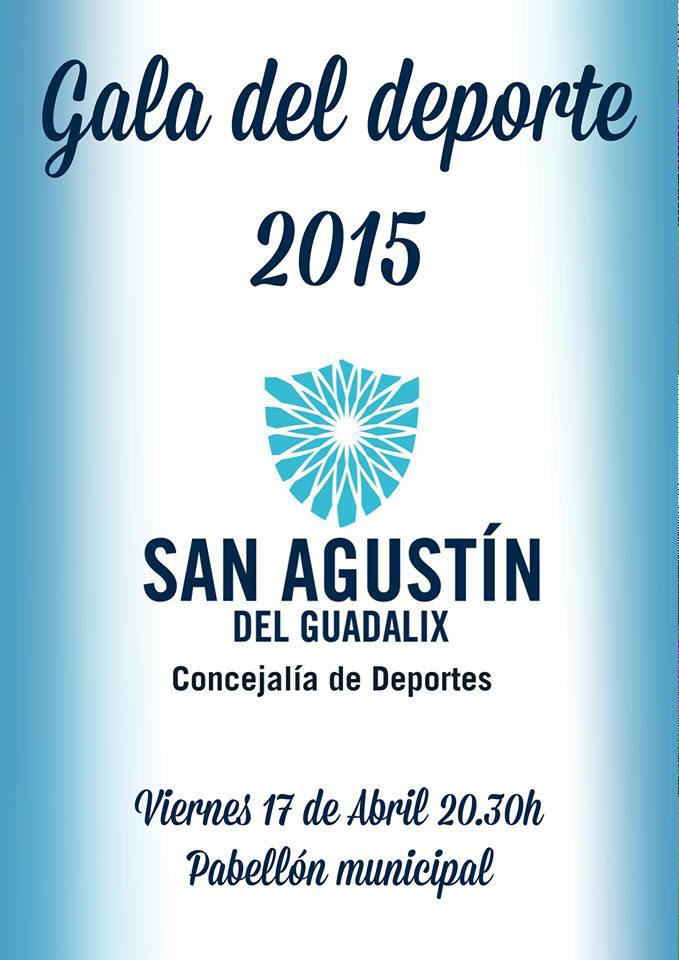 SAGdeporte's tweet photo. Gala del deporte 2015, os esperamos el próximo viernes 17 de Abril en nuestro pabellón polideportivo municipal http://t.co/VY9rtp3zKr