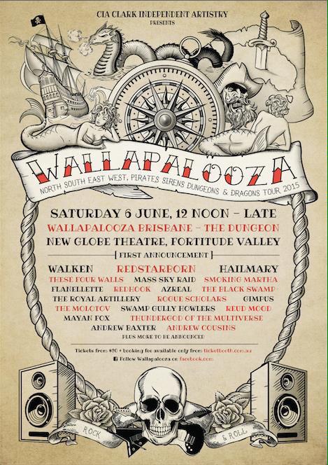 Jimi_Jaymes's tweet photo. Wallapalooza is going to mental this year and @Flanneletterock is going along for the ride so keen #flannelette #tour http://t.co/gvq5iyDNir