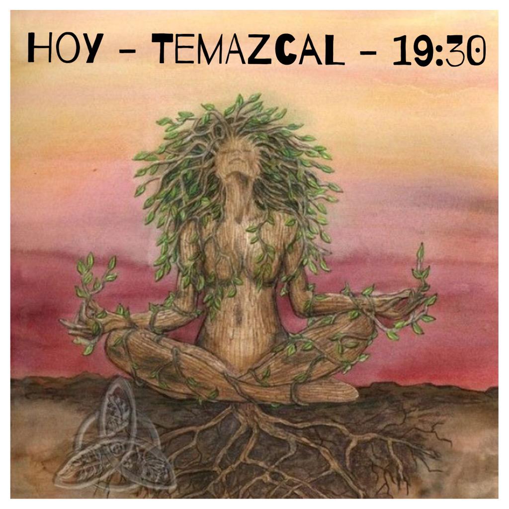 Hoy a las 19:30 - Temazcal, levantando el propósito de "La Confianza". Mas info: +56982886455 o alalmacai@gmail.com