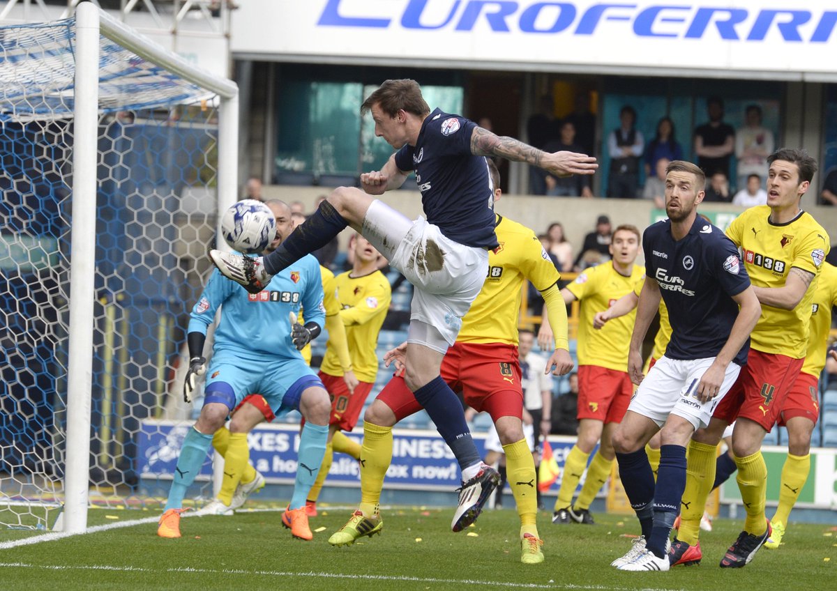 MillwallFC's tweet photo. HIGHLIGHTS | Take an extended look back at the action from #MFCvWFC on @Lions__Player: http://t.co/cezJppQjcT http://t.co/LFI2RxLfTV