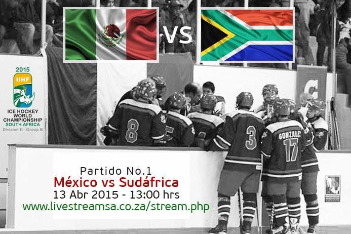 MexHockey's tweet photo. MEXICO vs SUDAFRICA
No te pierdas el 1er partido del Campeonato Mundial Div IIB
Apoya a nuestra selección
#IIHFMEX http://t.co/ZDV8XfAO2k