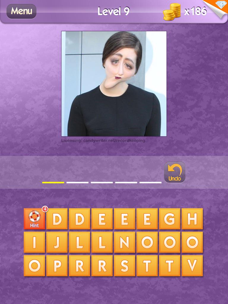 I need your help on this level of #WhosTheCelebrity! Play free: WhosTheCeleb.com