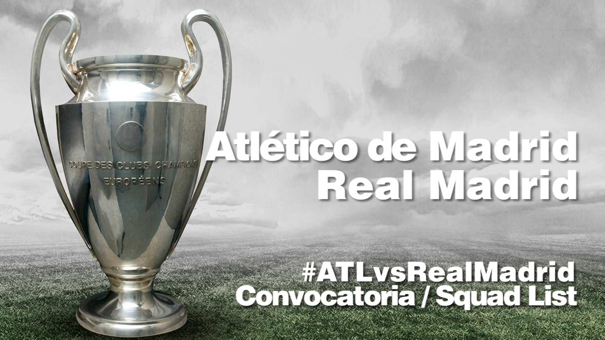 realmadrid's tweet photo. VÍDEO- ¡Toda la plantilla convocada para el partido contra el Atlético! ¡VAMOS! http://t.co/KYiVnkLr9V #HalaMadrid http://t.co/uGxpoBWjgf