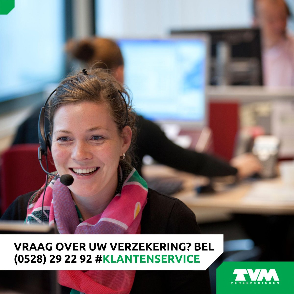 tvmnl's tweet photo. Bel (0528) 29 22 92 / mail naar klantenservice@tvm.nl voor vragen over verzekeringen en offertes #TVM #klantenservice http://t.co/gRC25Ka6RA