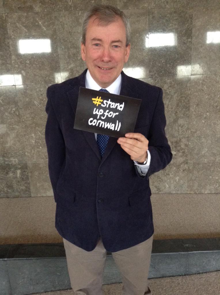 CaseforCornwall's tweet photo. @MalcolmBellVC is supporting the #caseforcornwall, show your support by sharing your #standupforcornwall selfies http://t.co/zTHZ4s2VMJ