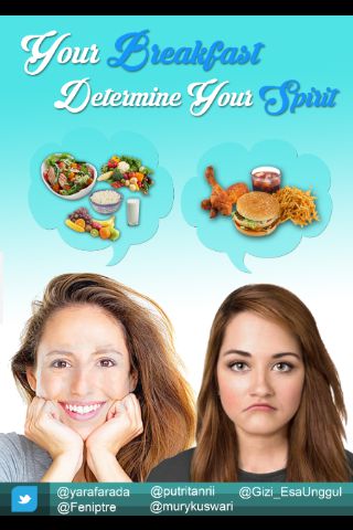 Bagus dan kreatif <a href="/PutriTantrii/">Putri ☺</a> #PosterPKM minta saran dan masukannya ya #Sarapan <a href="/Gizi_EsaUnggul/">Gizi Esa Unggul</a> <a href="/murykuswari/">Avery</a>