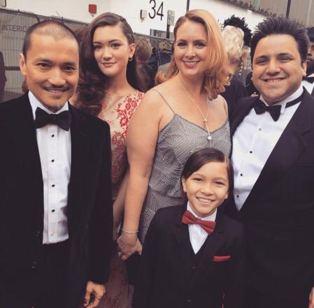 Crazy night! #OlivierAwards <a href="/JonJonBriones/">Jon Jon Briones</a> <a href="/MeganBriones1/">Megan Briones</a> <a href="/TheTeoBriones/">Teo Briones</a> <a href="/theamzi/">Nathan Amzi</a> @EvaNoblezada