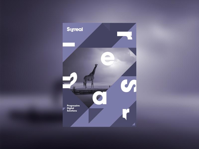 mbsjq's tweet image. Surreal Poster by @STUDIOJQ on @dribbble dribbble.com/shots/2016928-… #poster #brand #branding #surreal #logodesign