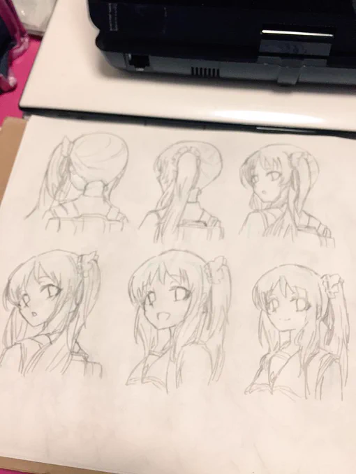 動画練習!!
振り向きちさきちゃん 