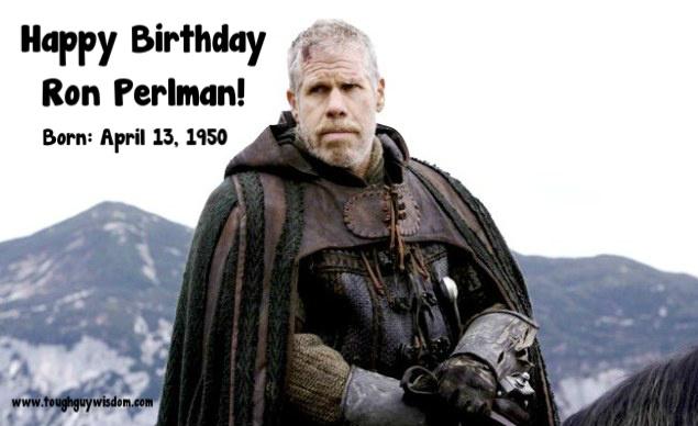 Happy 65th Birthday Ron Perlman! 