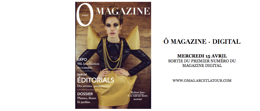 Nous sommes ravis de vous informer que le premier numéro de Ô #magazine en version #digital sera publié ce #mercredi.