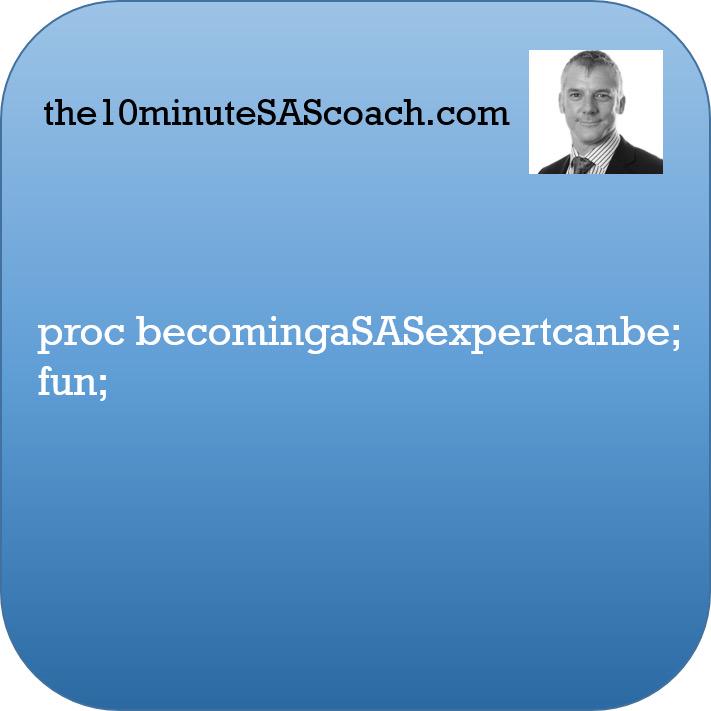 10minSAScoach's tweet photo. #SAS #career #coaching #expert #training #fun http://t.co/S2PIDgvmwV http://t.co/x4ACLv720e