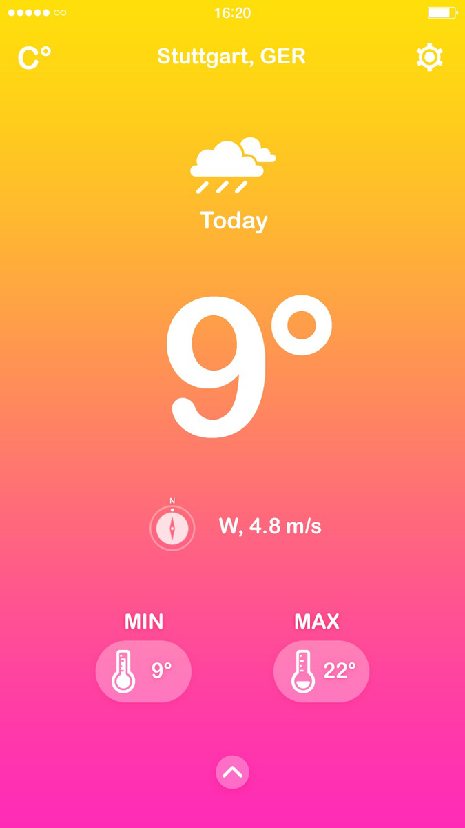 the1bigapp's tweet photo. Shine - probably the most beautiful weather app on the market...
Get it here: http://t.co/4eceIGb0j0 http://t.co/iHXfx6wvyE