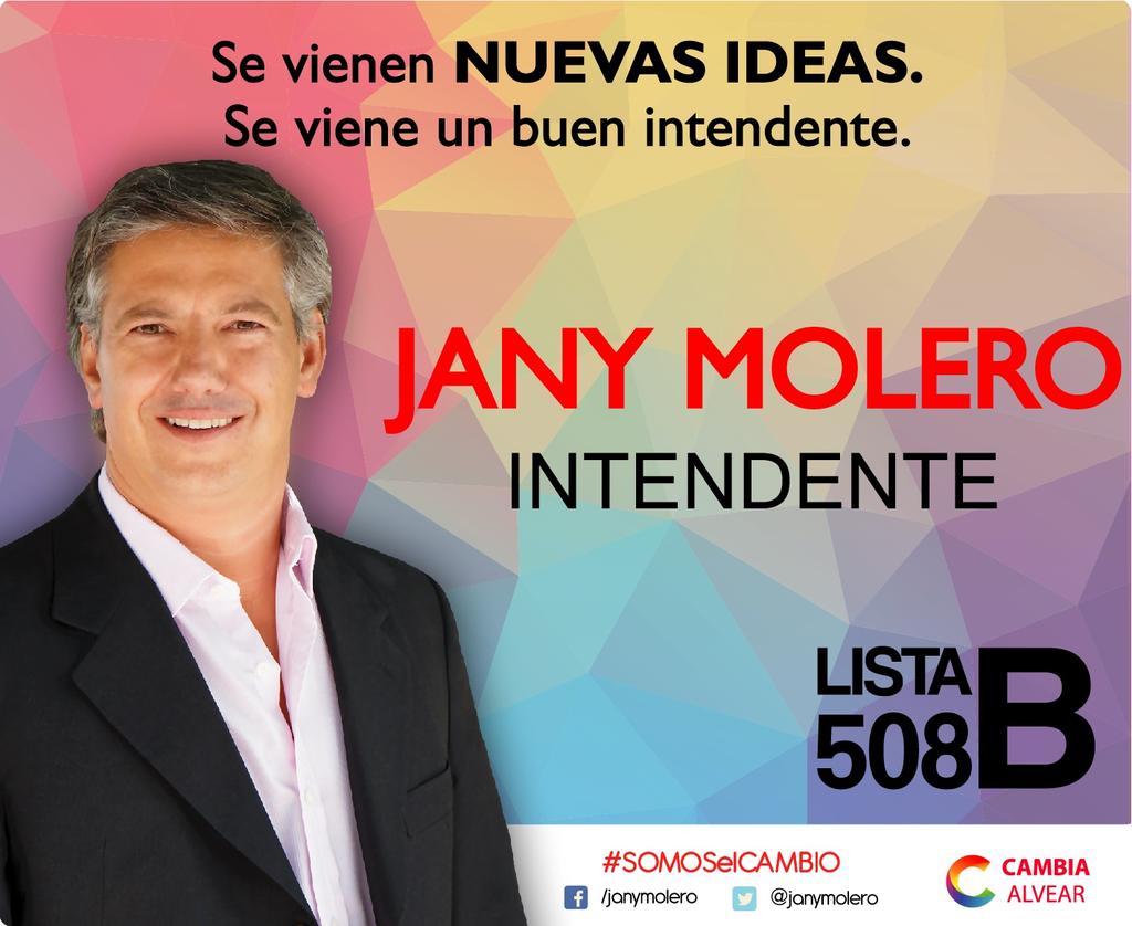 janymolero's tweet photo. Se vienen NUEVAS IDEAS.
Se viene un buen intendente.

#SOMOSelCAMBIO
#JanyMoleroIntendente
Lista #508B http://t.co/htVAf9WdHU