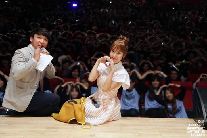 \" 150411 Jessica Jung 27th Birthday Party \"Happy Together\" and maomaos 