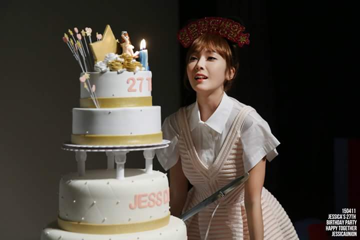 SNSDinEUROPE's tweet photo. 150411 Jessica Jung 27th Birthday Party "Happy Together" and maomaos 
#JessicaBirthdayParty http://t.co/qLXHBUNvpn http://t.co/7pxMcELYiv