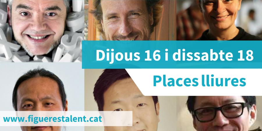 Encara queden places per dijous 16 i dissabte 18 d'abril. Inscriu-te gratis a figuerestalent.cat! #FigueresTalent