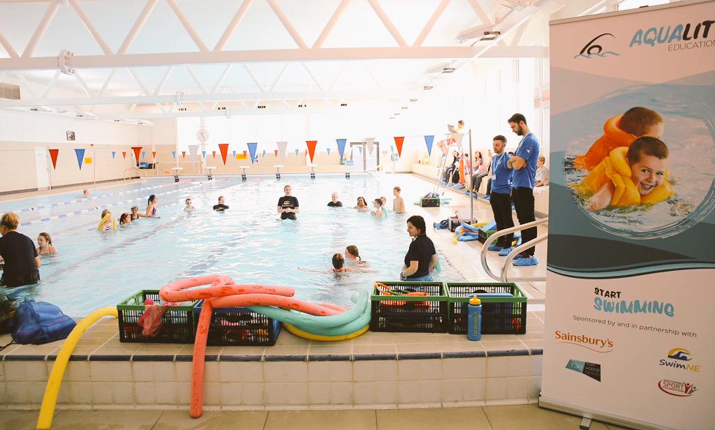 AQUALITYEDU's tweet photo. Day 1 of #StartSwimming comes to a close. We look forward to seeing all participants again tomorrow! #teachkids2swim http://t.co/V4f72dSG1F