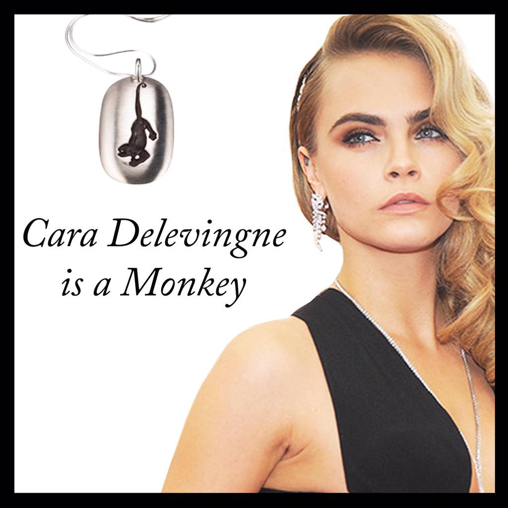 VanPetersons's tweet image. Cara is a monkey! We know this because she wears one of our pendants. What&apos;s your Chinese #zodiac? #famousmodels