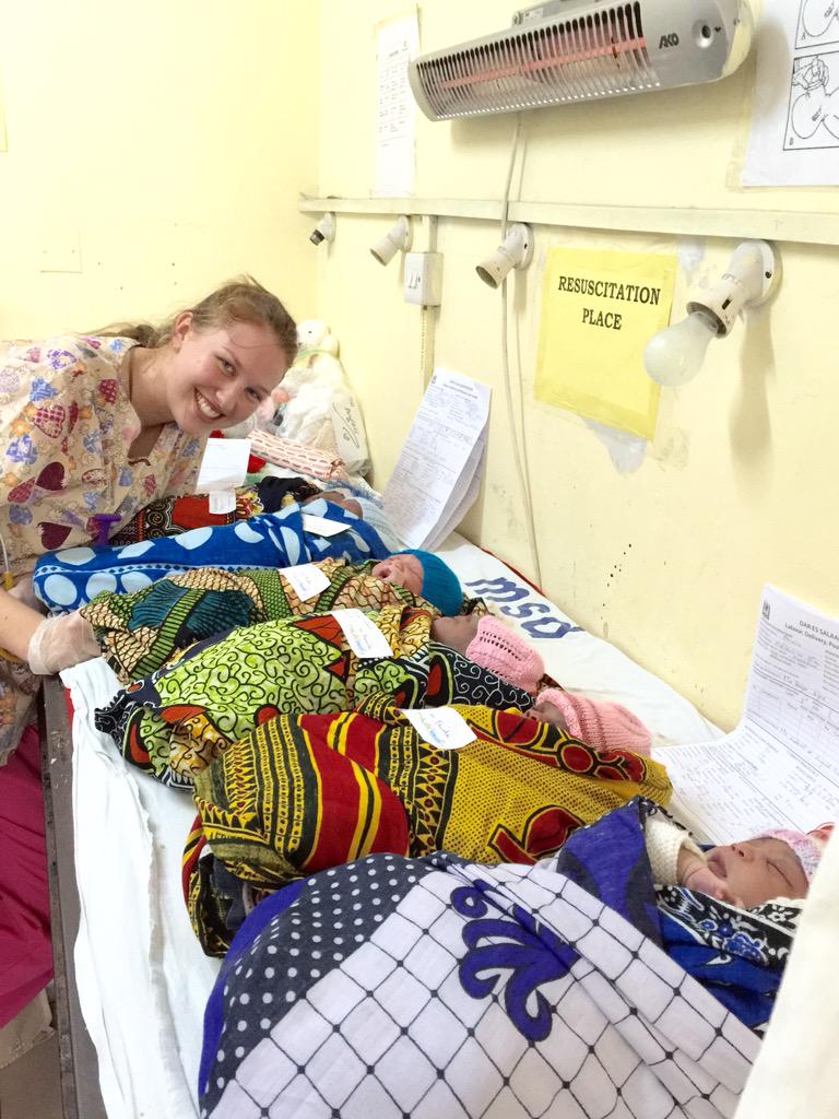 midwifevision's tweet photo. Day in the life of midwife obstetrician &amp; medical student in Tanzania limited resource hospital 29 deliveries today http://t.co/3mcZEReQpC