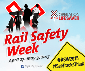 CPKCrail's tweet image. RT @RailCanada: 2 weeks until the start of Rail Safety Week! #SeeTracksThink #Danger @oplifesaver