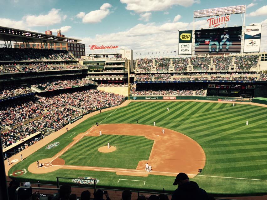 Minnesota Twins on Twitter "PLAY BALL! TwinsHomeOpener http//t.co