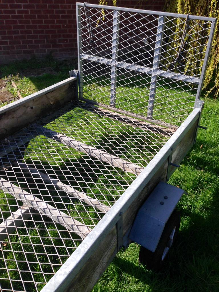 Compusols's tweet image. Galvanised 6'x4' #trailer for sale #quad  #motorbike  #mobilityscooter etc £445 pages.ebay.com/link/?nav=item…  #Derbyshire