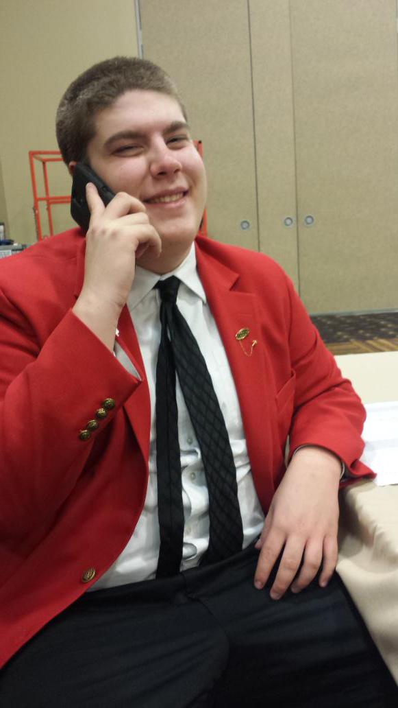 BadgerProStart's tweet image. Hanging with Mr. President #wifccla15