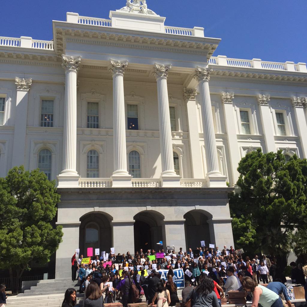 ACLU_NorCal's tweet image. It's a beautiful day for #acluca activism for civil liberties &amp;amp; civil rights. #ACLUcon