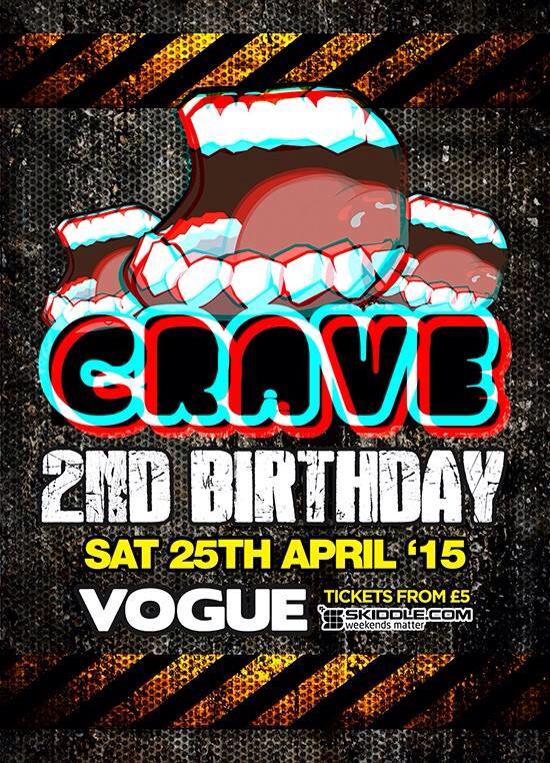 crave_events's tweet image. CRAVE x 2nd Bday 🎂 Saturday 25th April