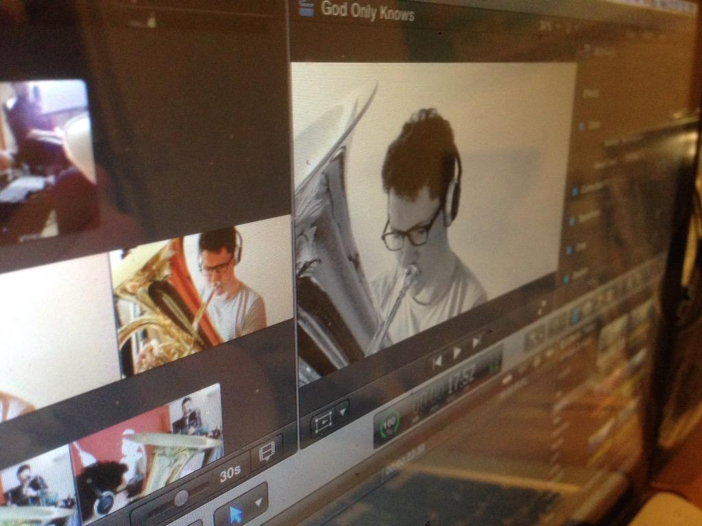 Riverside_Brass's tweet photo. We're doing a quick turnaround on these new tracks and videos. Yesterday was such a blast, plenty more of it to come! http://t.co/0tnOA5VS4Y